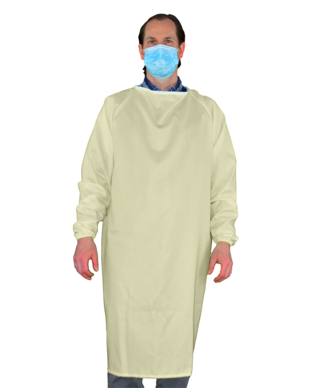 REUSABLE ISOLATION GOWNS